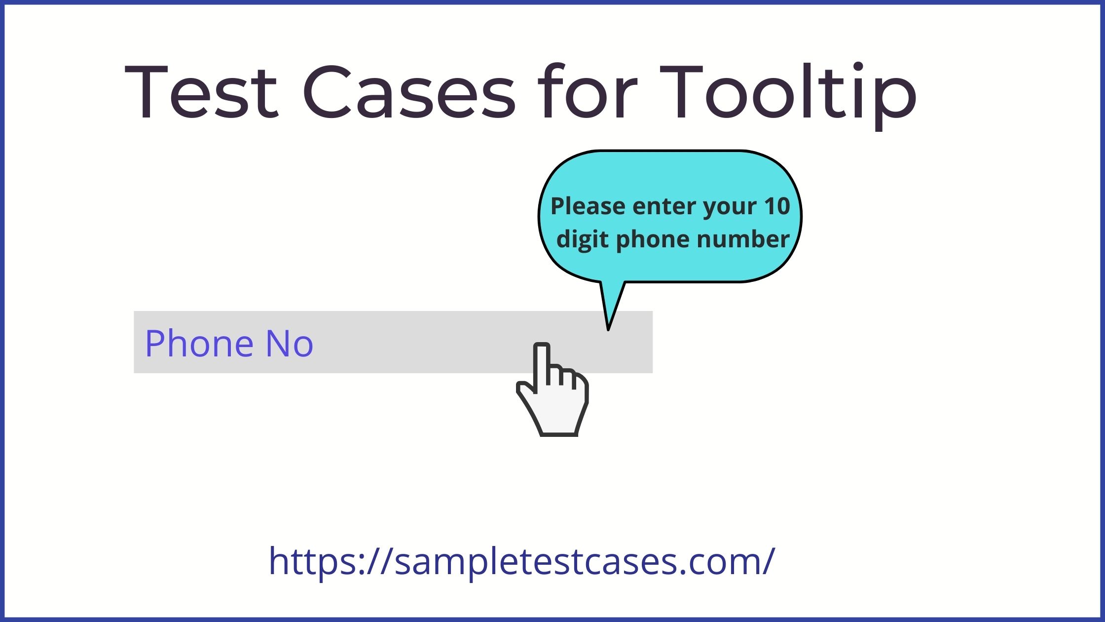How To Write A Test Cases For Tooltip How To Write A Test Cases For Tooltip