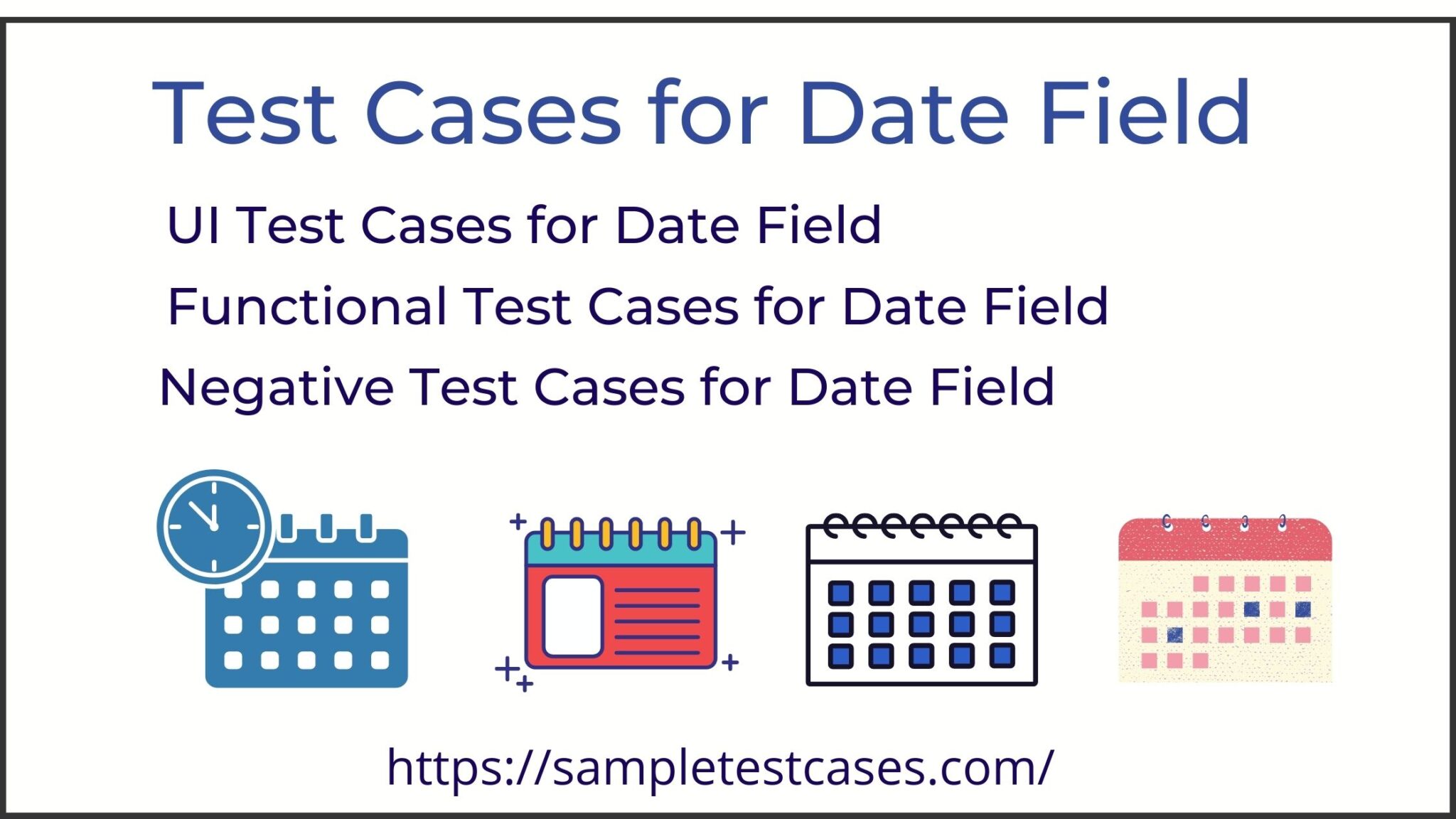 Latest Test Cases For Date Field 2023