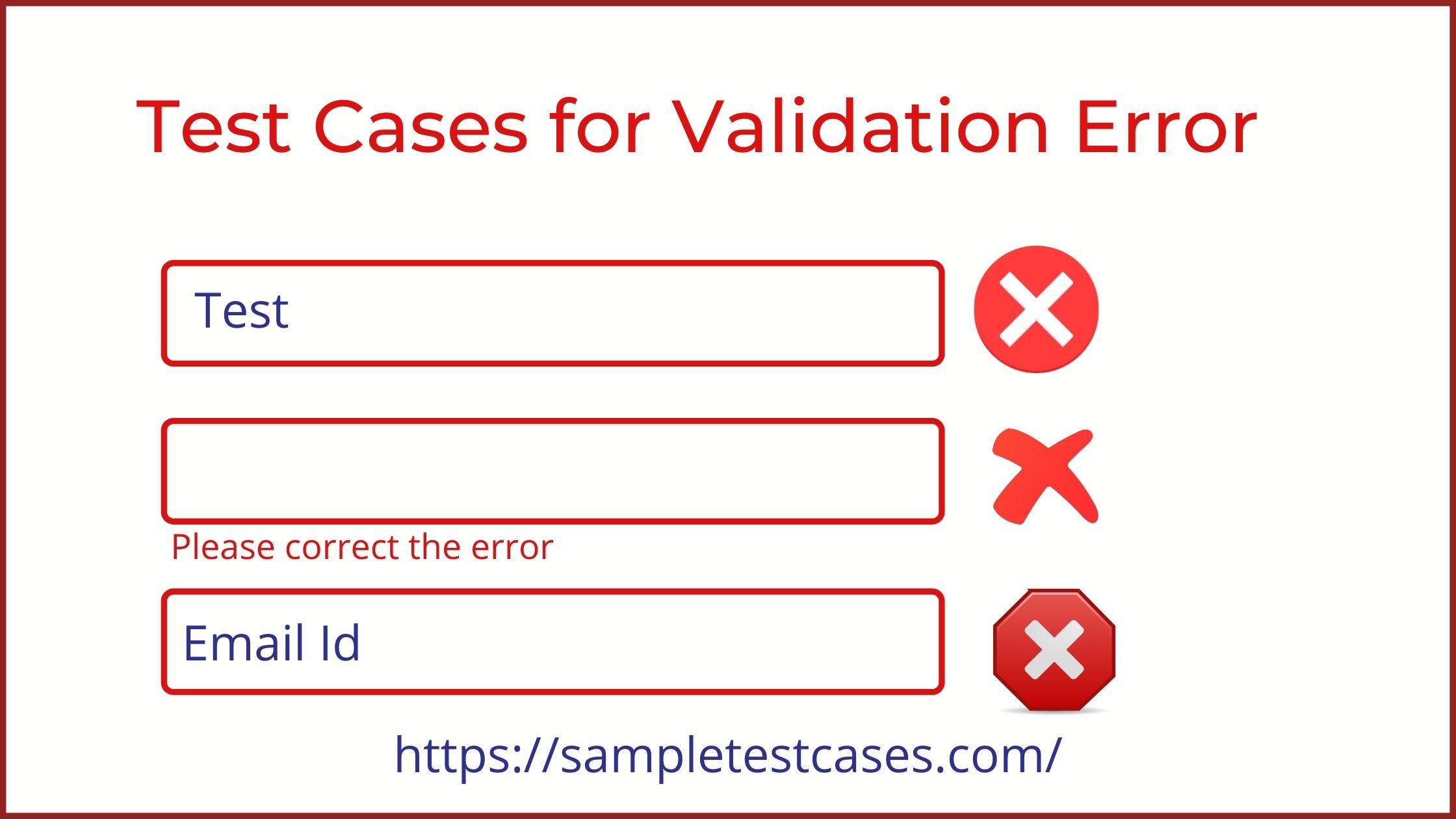Test Case. Test Cases сайт почта. Круглый текстовый инпут ошибка validation. Тестирование и валидация самолет. Validation error code