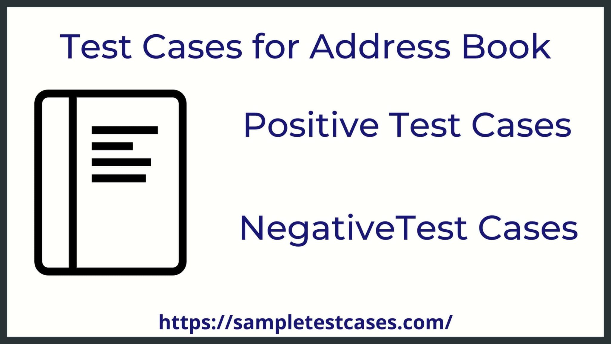 Sample Test Cases Just Think and Execute