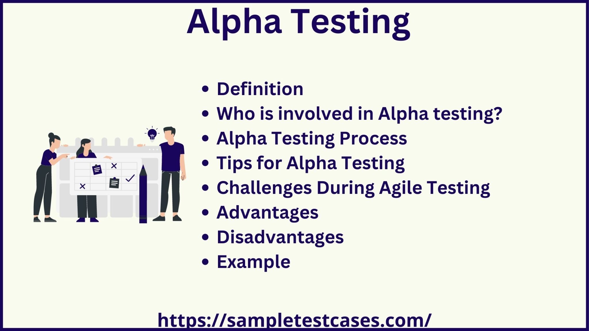 Alpha Testing - Meaning, Example, Advantages and Disadvantages