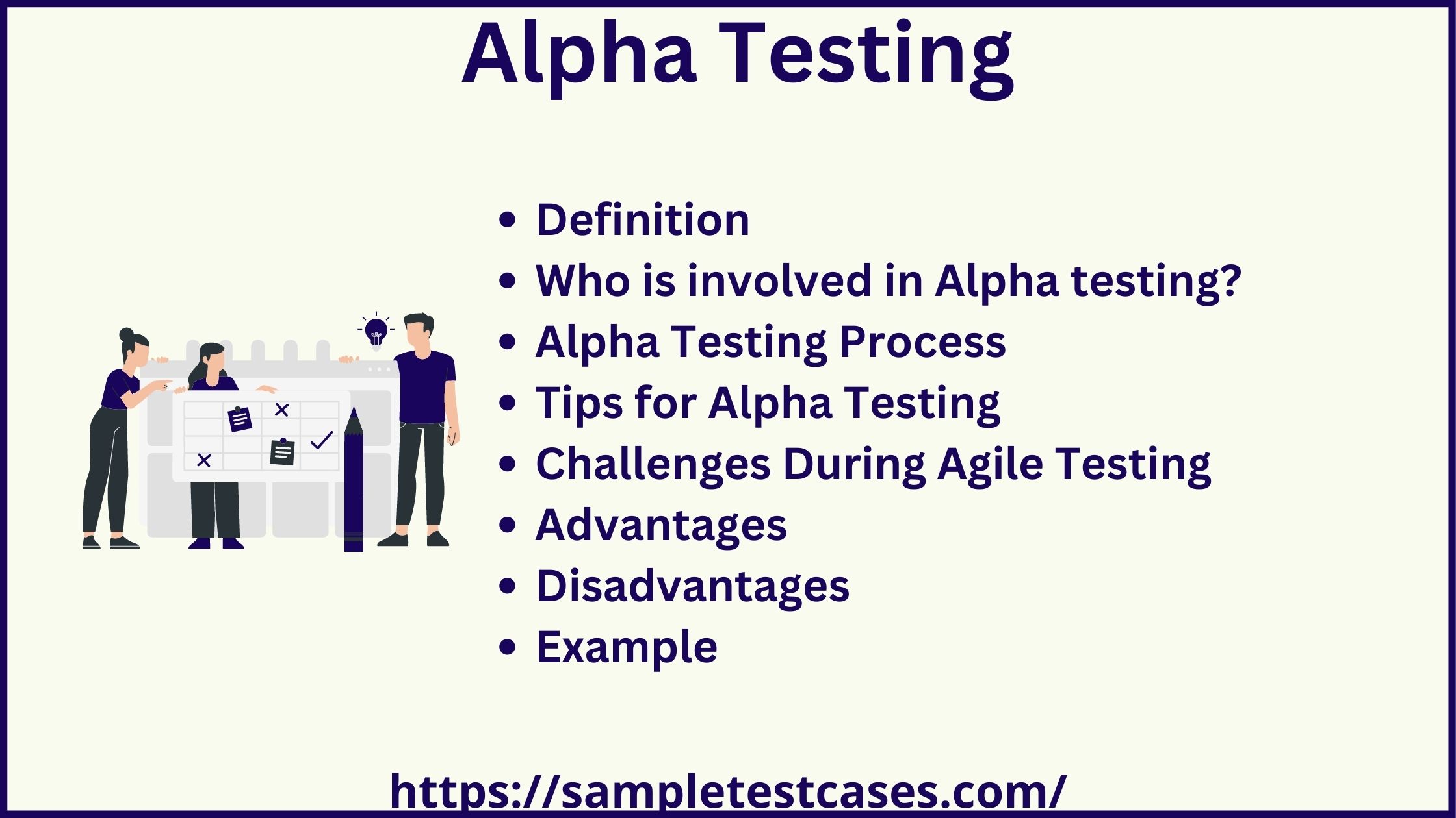 Alpha Test, Definition and Overview
